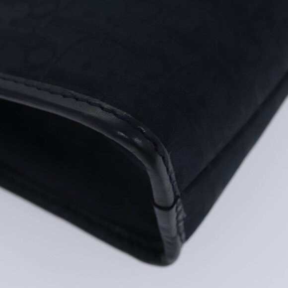Christian Dior Trotter Canvas Clutch Bag Navy Auth - Picture 16 of 16